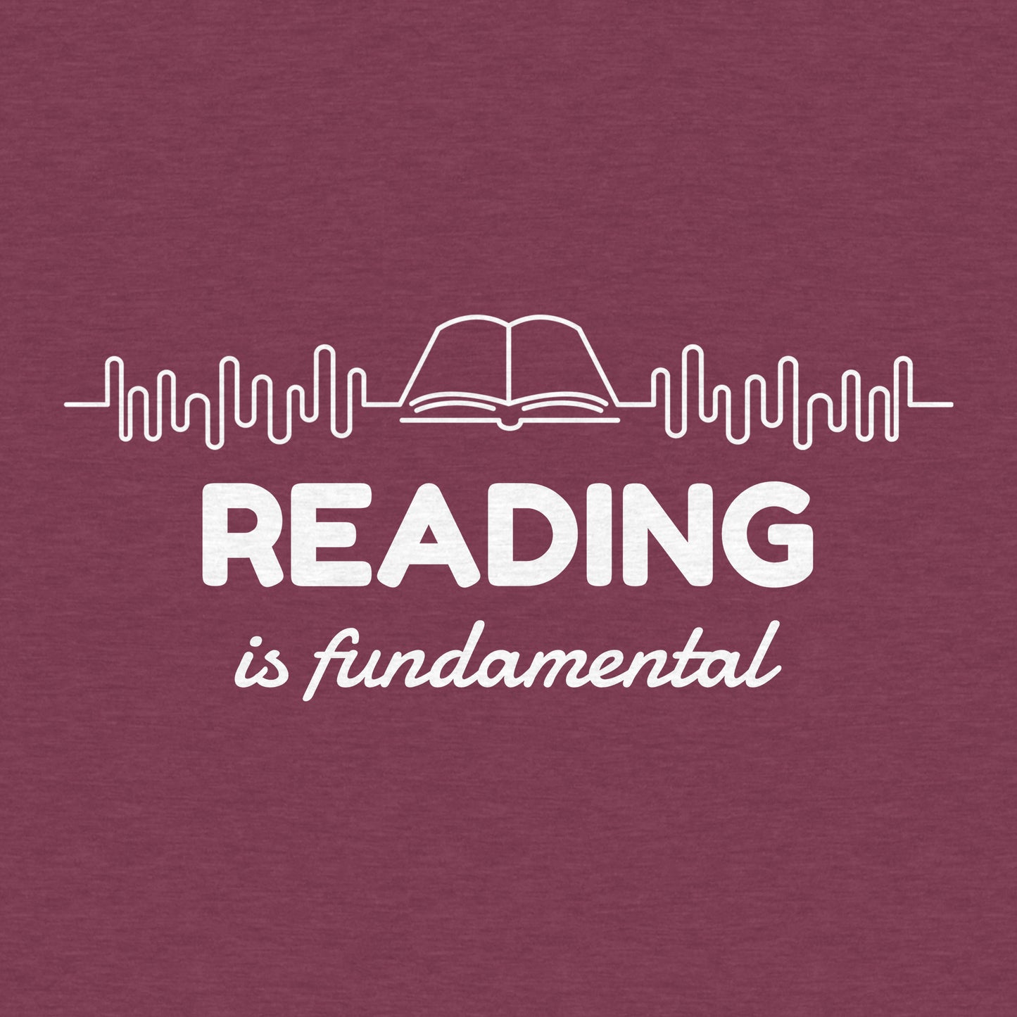 Reading is Fundamental - Adult Unisex Jersey Crew Tee