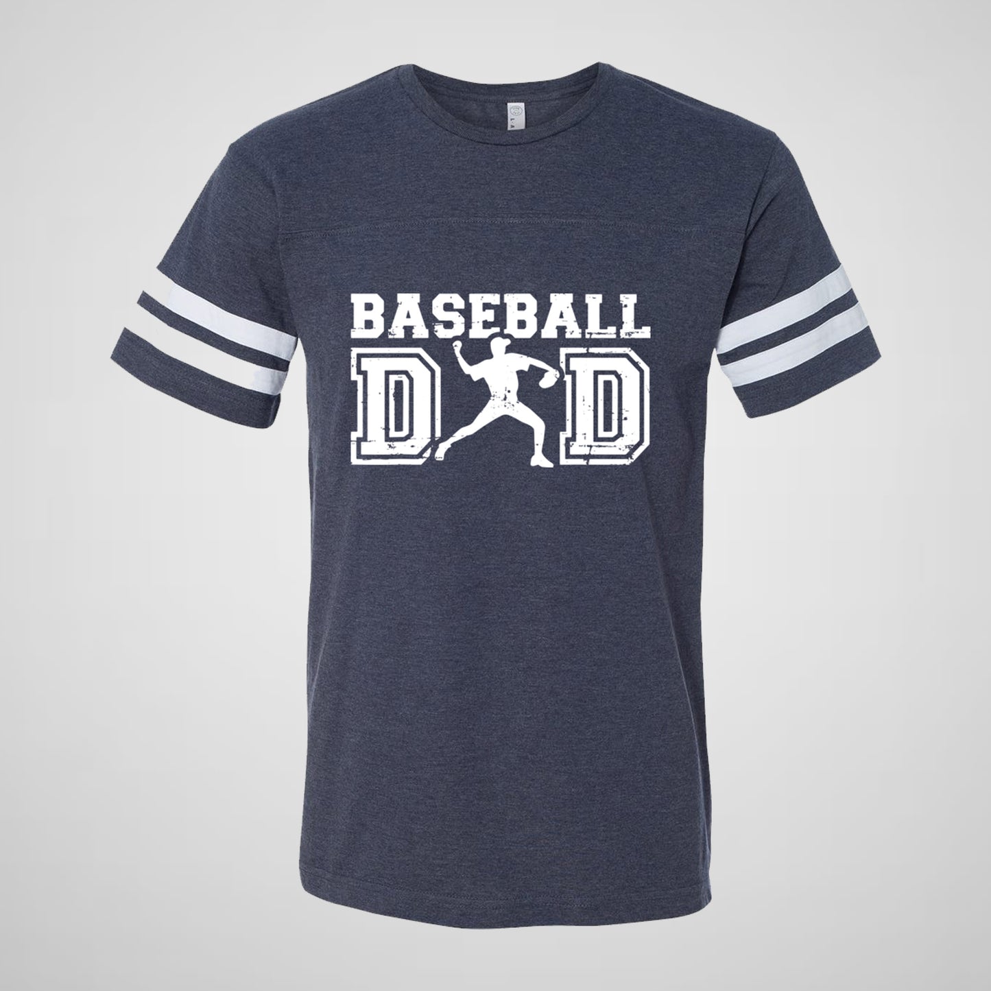 Baseball Dad - Adult Unisex Cotton/Poly Football Tee