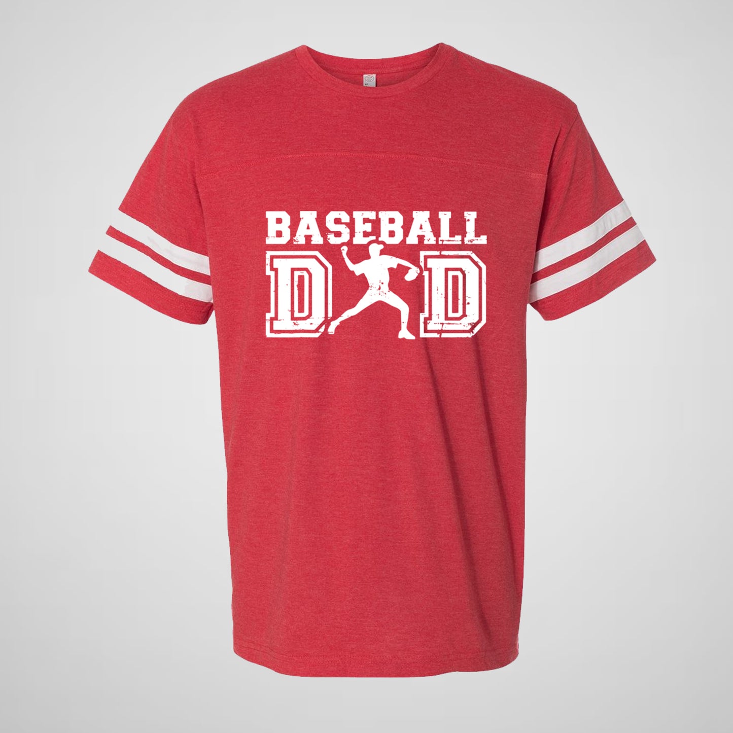 Baseball Dad - Adult Unisex Cotton/Poly Football Tee
