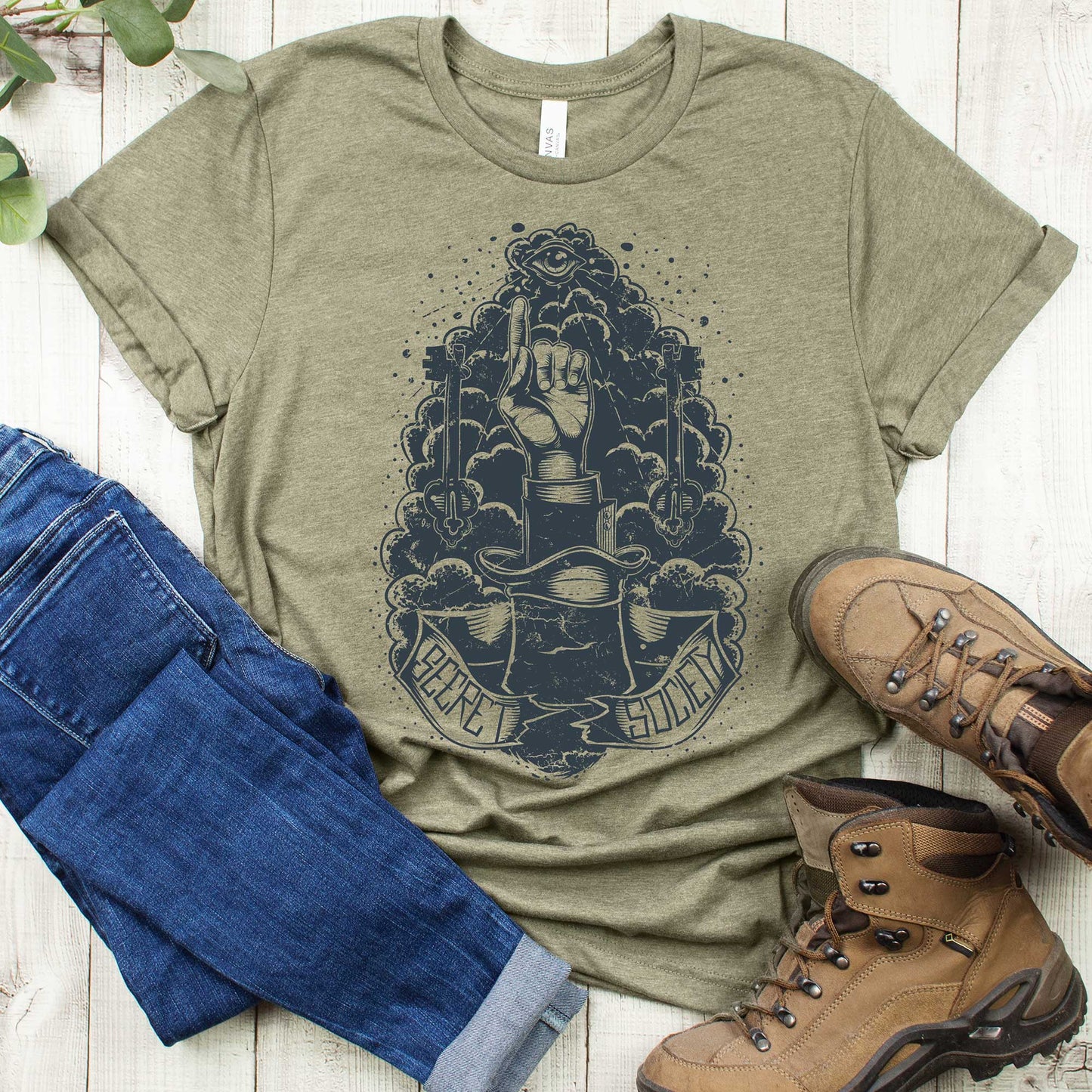 Secret Society - Adult Unisex Jersey Crew Tee