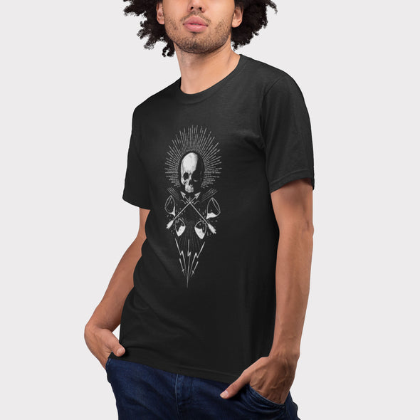 Skull Momento Mori - Adult Unisex Jersey Crew Tee