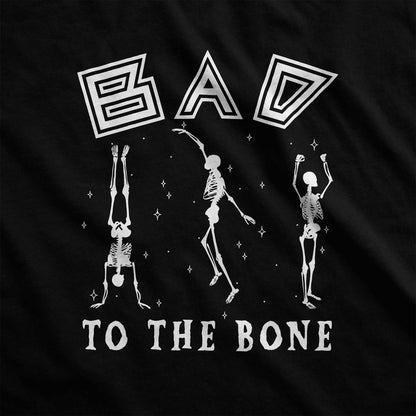 Bad to the Bone - Adult Unisex Jersey Crew Tee