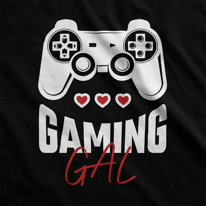Gaming Gal, Video Controller - Women’s Cotton/Poly Football Tee