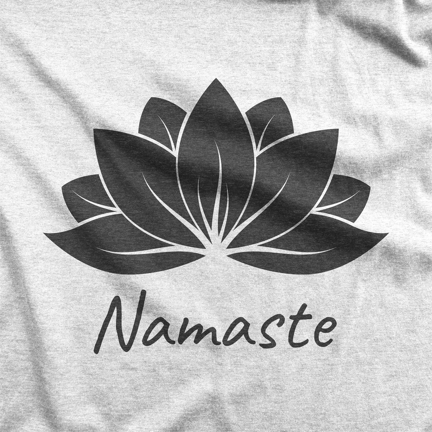 Namaste Lotus Flower - Women's Triblend Racerback Tank