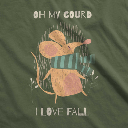 Oh My Gourd, I Love Fall - Adult Unisex Long Sleeve Tee