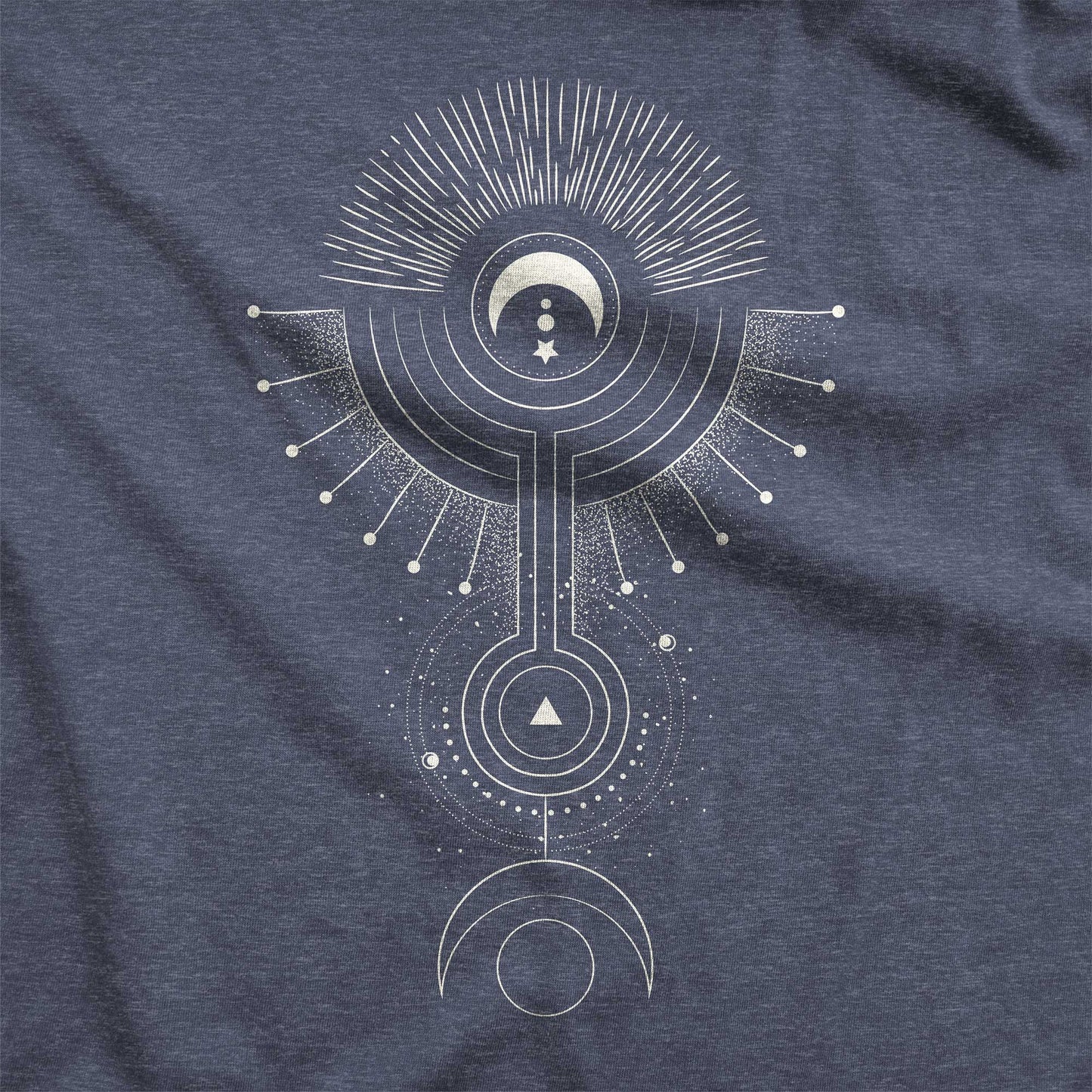 Celestial Geometry - Women's Triblend Racerback Tank
