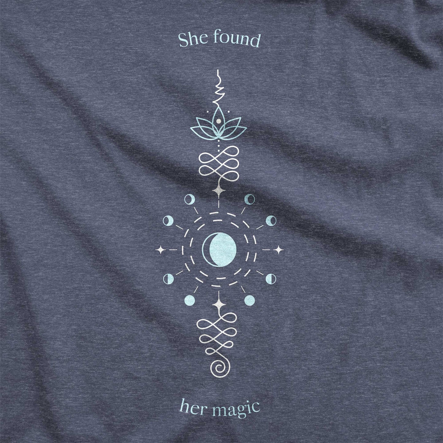 She Found Her Magic - Women's Triblend Racerback Tank