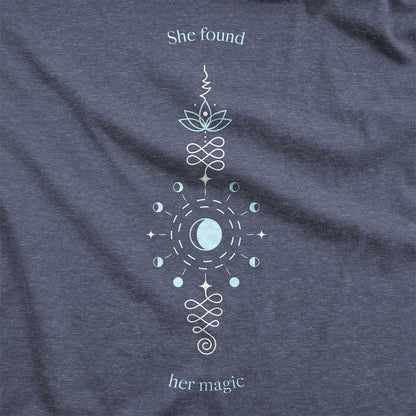 She Found Her Magic - Women's Triblend Racerback Tank