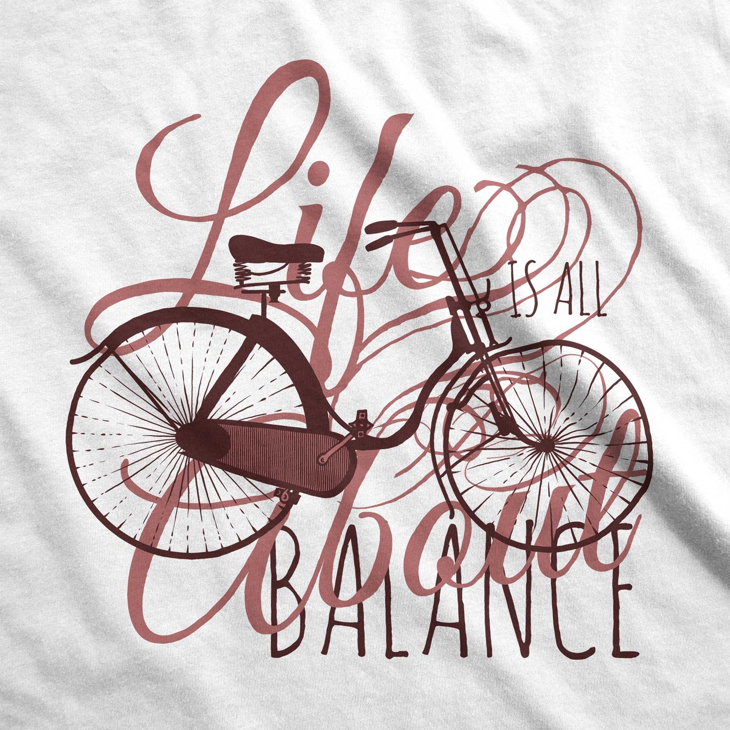 Life is All About Balance - Women’s Flex Scoop Neck Tee