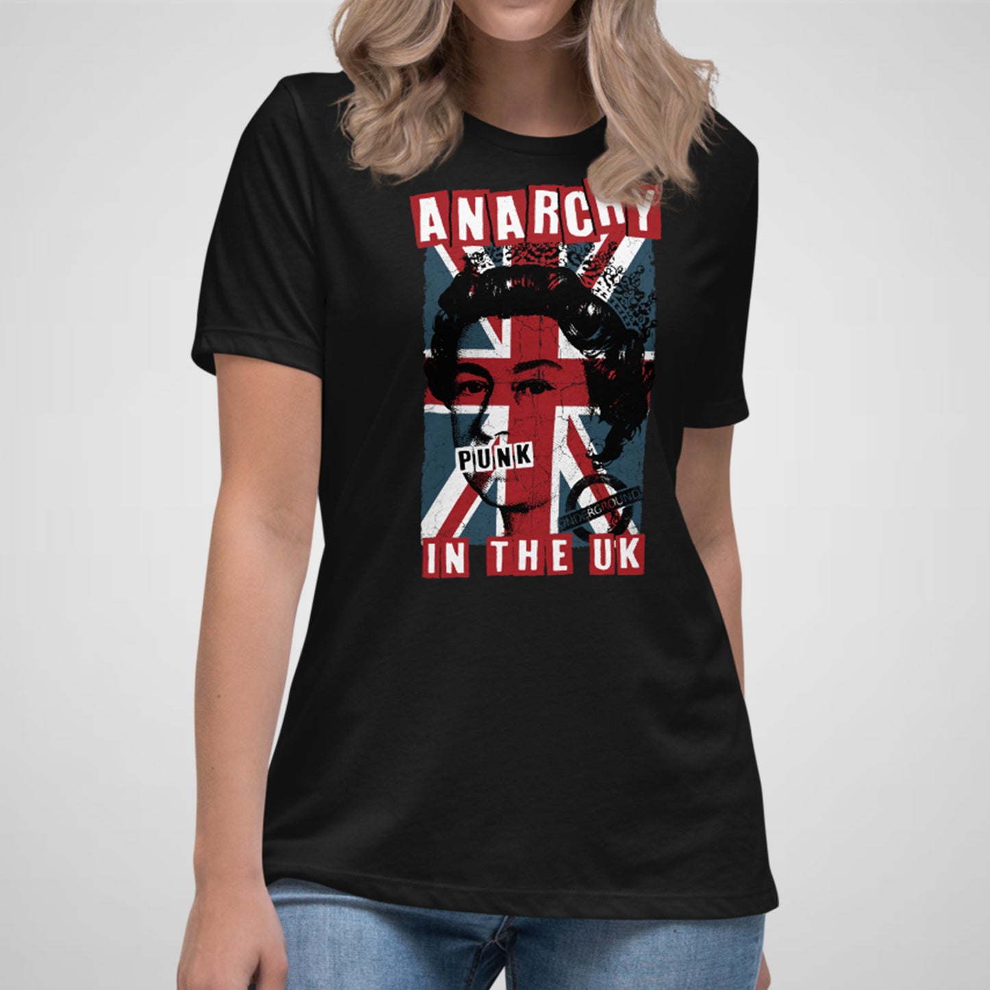 Anarchy in the UK - Women's Relaxed Cotton Tee