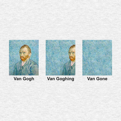 Van Gogh, Van Going, Van Gone - Adult Unisex Jersey Crew Tee