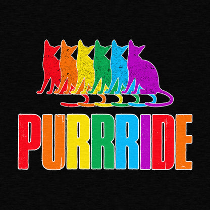 Cat Pride (Purrride) LGBTQ+ - Men's Cotton/Poly Tee