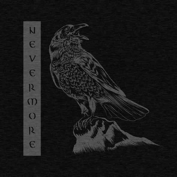 Nevermore Raven, Edgar Allan Poe - Men's Cotton/Poly Tee