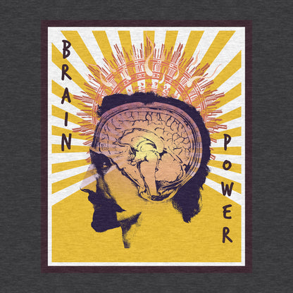 Brain Power - Adult Unisex Sponge Fleece Full-Zip Hoodie