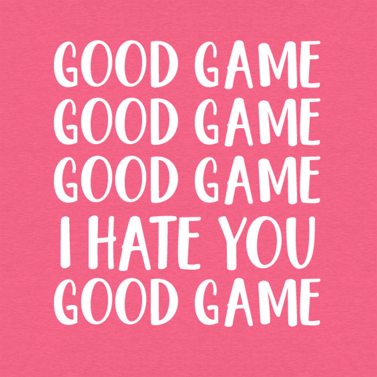 Good Game - Women’s Cotton/Poly Football Tee