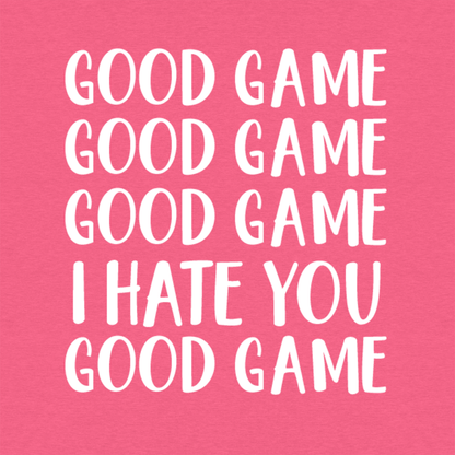 Good Game - Women’s Cotton/Poly Football Tee