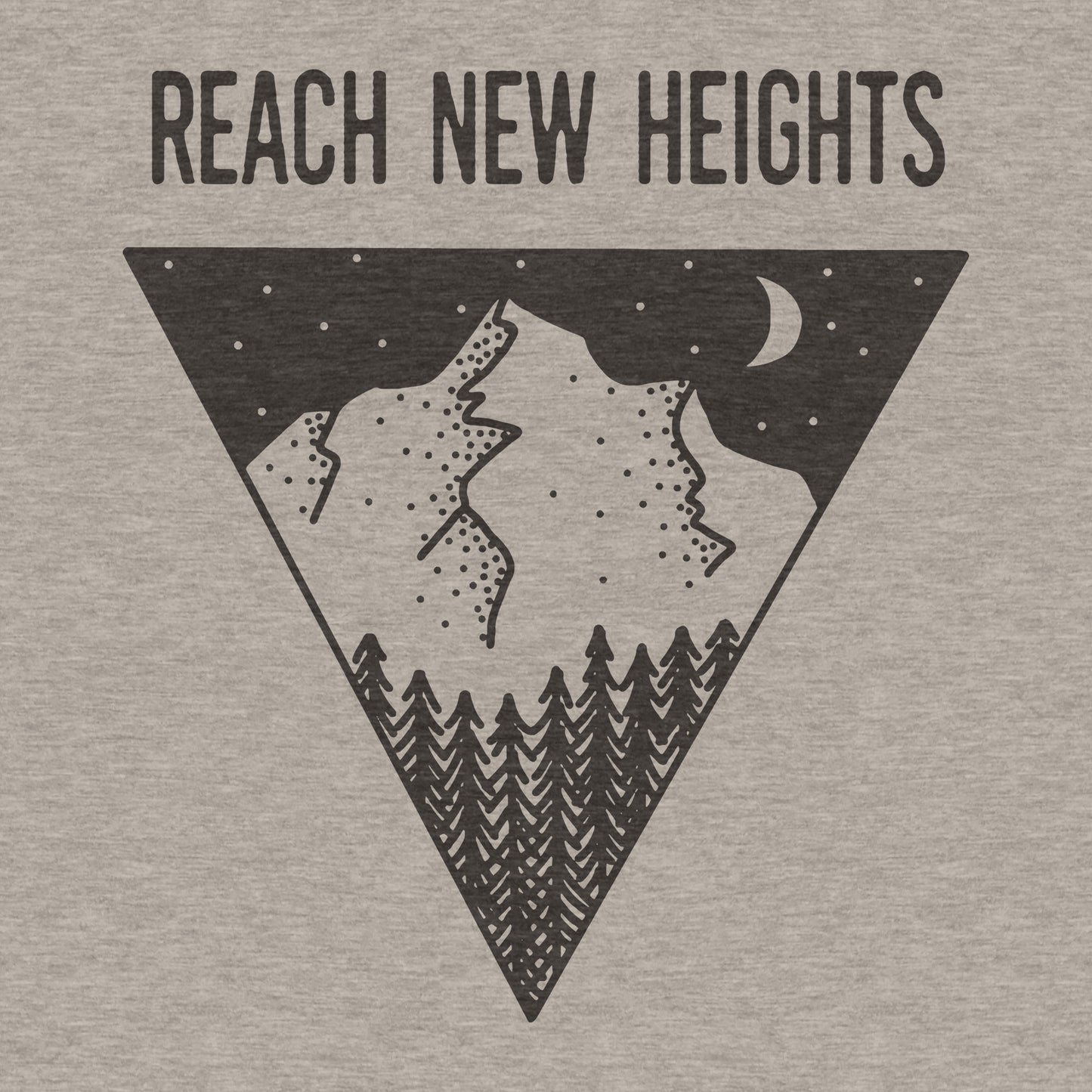 Reach New Heights - Adult Unisex Cotton/Poly Fleece Hoodie