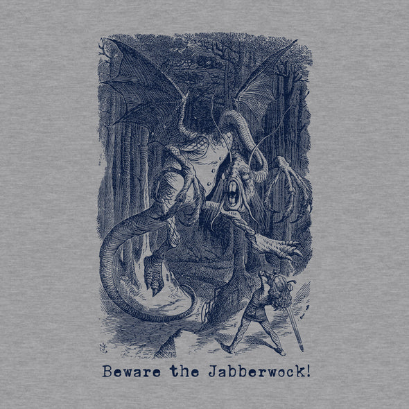 Beware the Jabberwock - Adult Unisex Triblend Tee