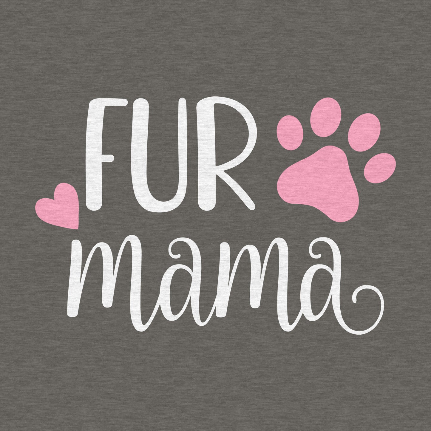 Fur Mama - Women's Cotton V-Neck Tee