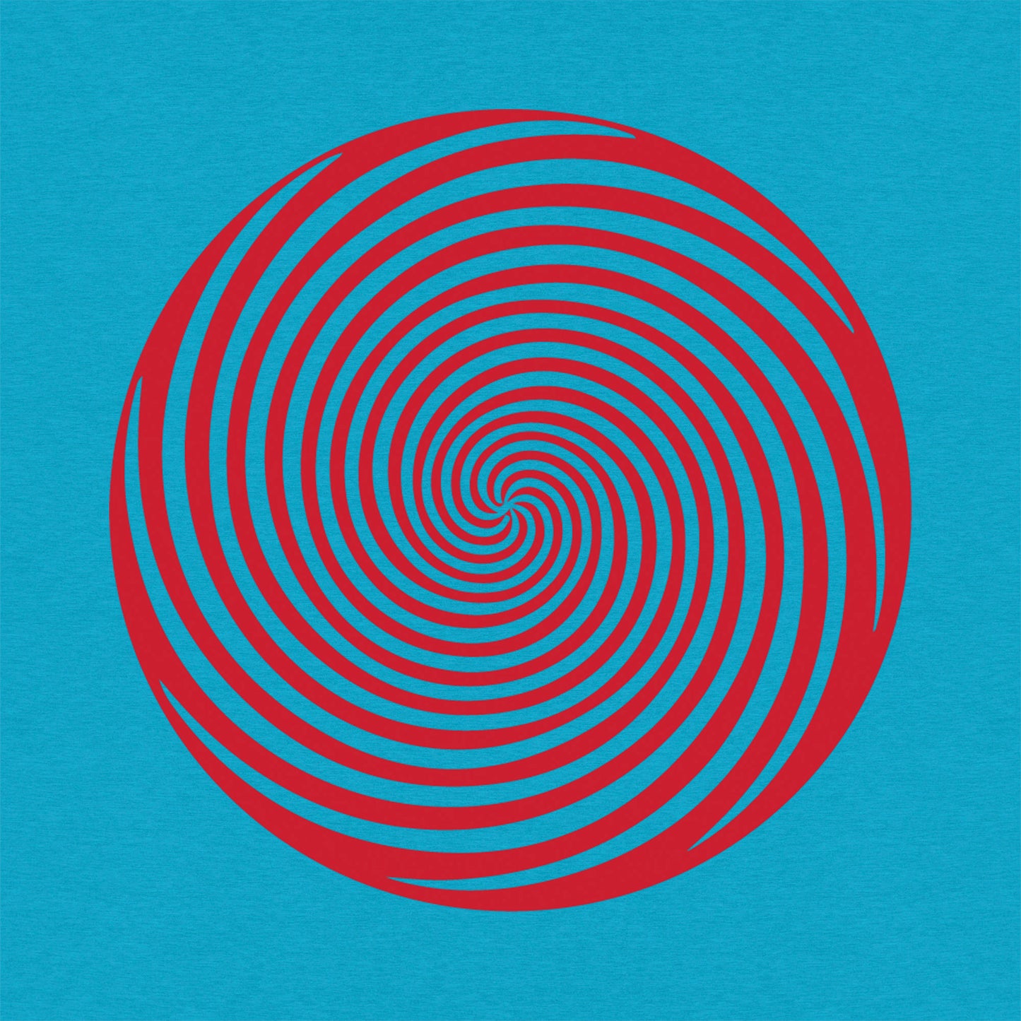 Hypnotic Spiral, Optical Illusion - Men's Cotton Tee