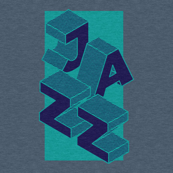 Jazz in 3D - Men's Cotton/Poly Tee