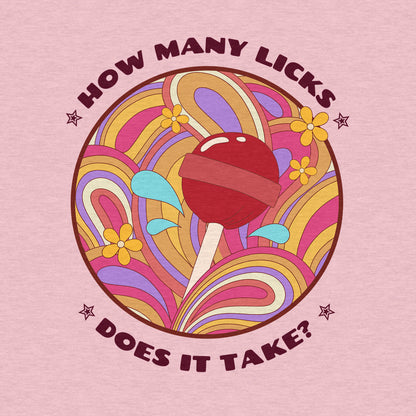 Lollipop Licks, Retro Candy - Women’s Flex Scoop Neck Tee
