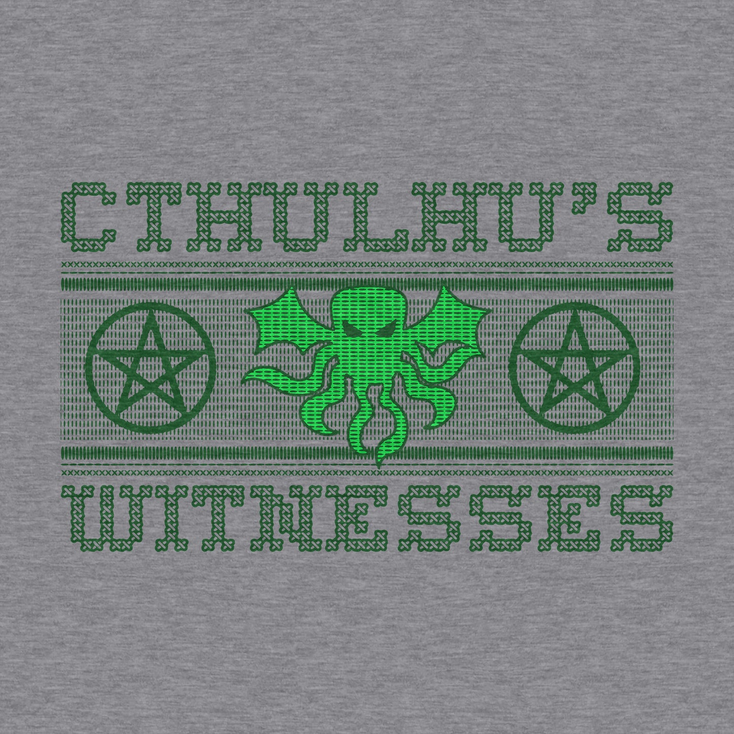 Cthulhu's Witnesses - Adult Unisex Triblend Raglan Tee