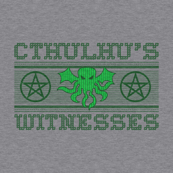 Cthulhu's Witnesses - Adult Unisex Triblend Raglan Tee