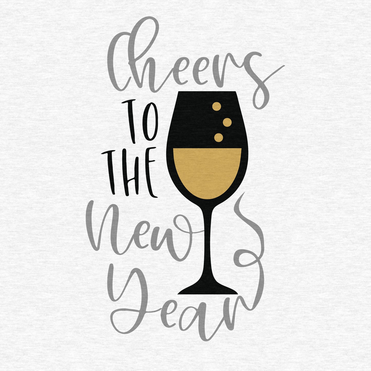 Cheers to the New Year - Women’s Flex Scoop Neck Tee