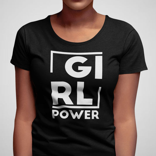 Girl Power - Women’s Flex Scoop Neck Tee