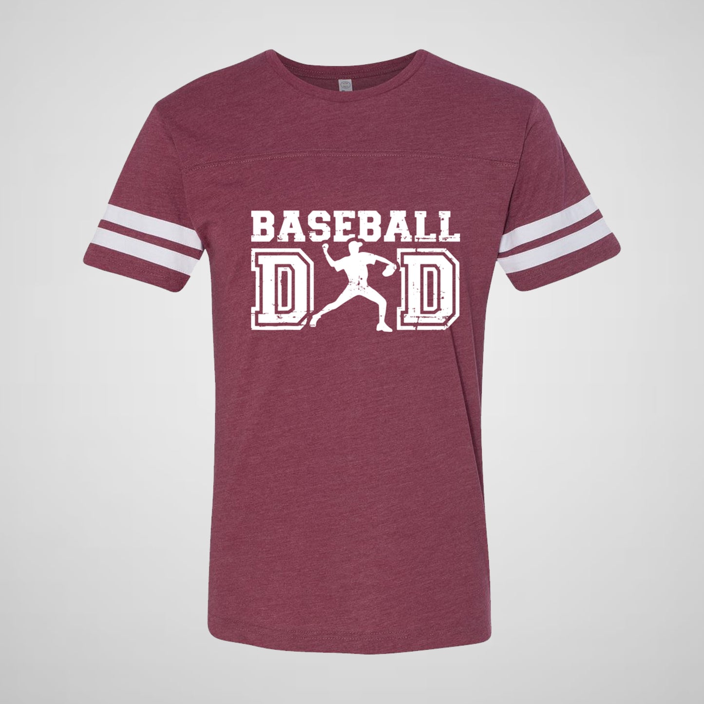 Baseball Dad - Adult Unisex Cotton/Poly Football Tee