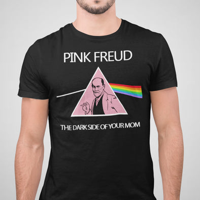 Pink Freud Dark Side of Your Mom - Men's Cotton Tee