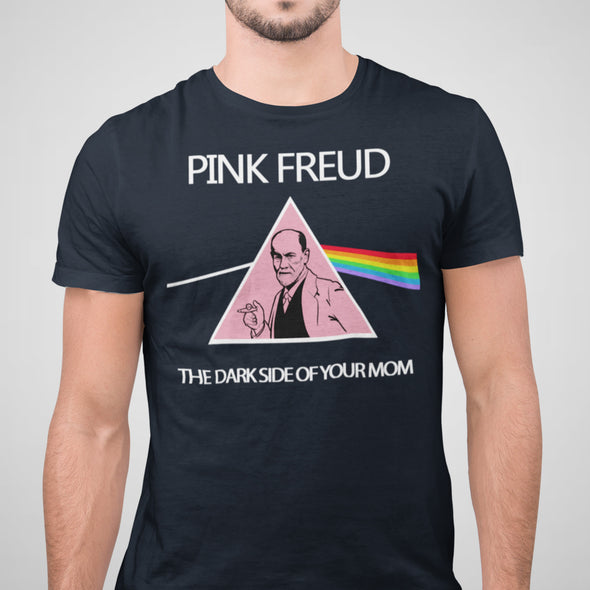 Pink Freud Dark Side of Your Mom - Men's Cotton Tee