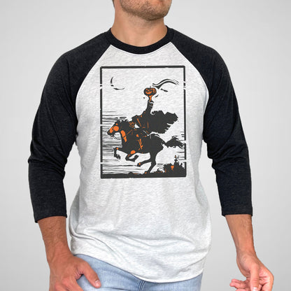 Headless Horseman - Adult Unisex Triblend Raglan Tee