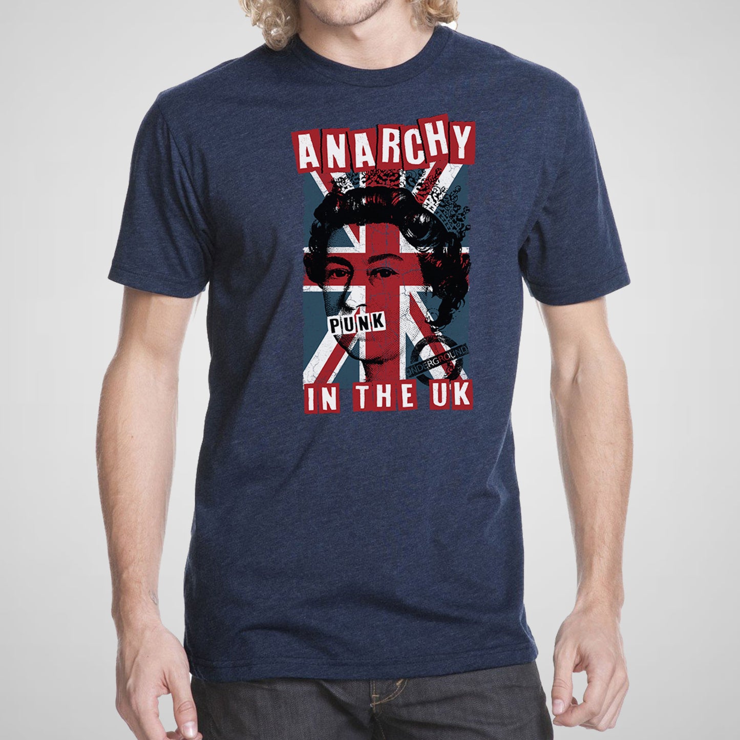 Anarchy in the UK - Men's Cotton/Poly Tee