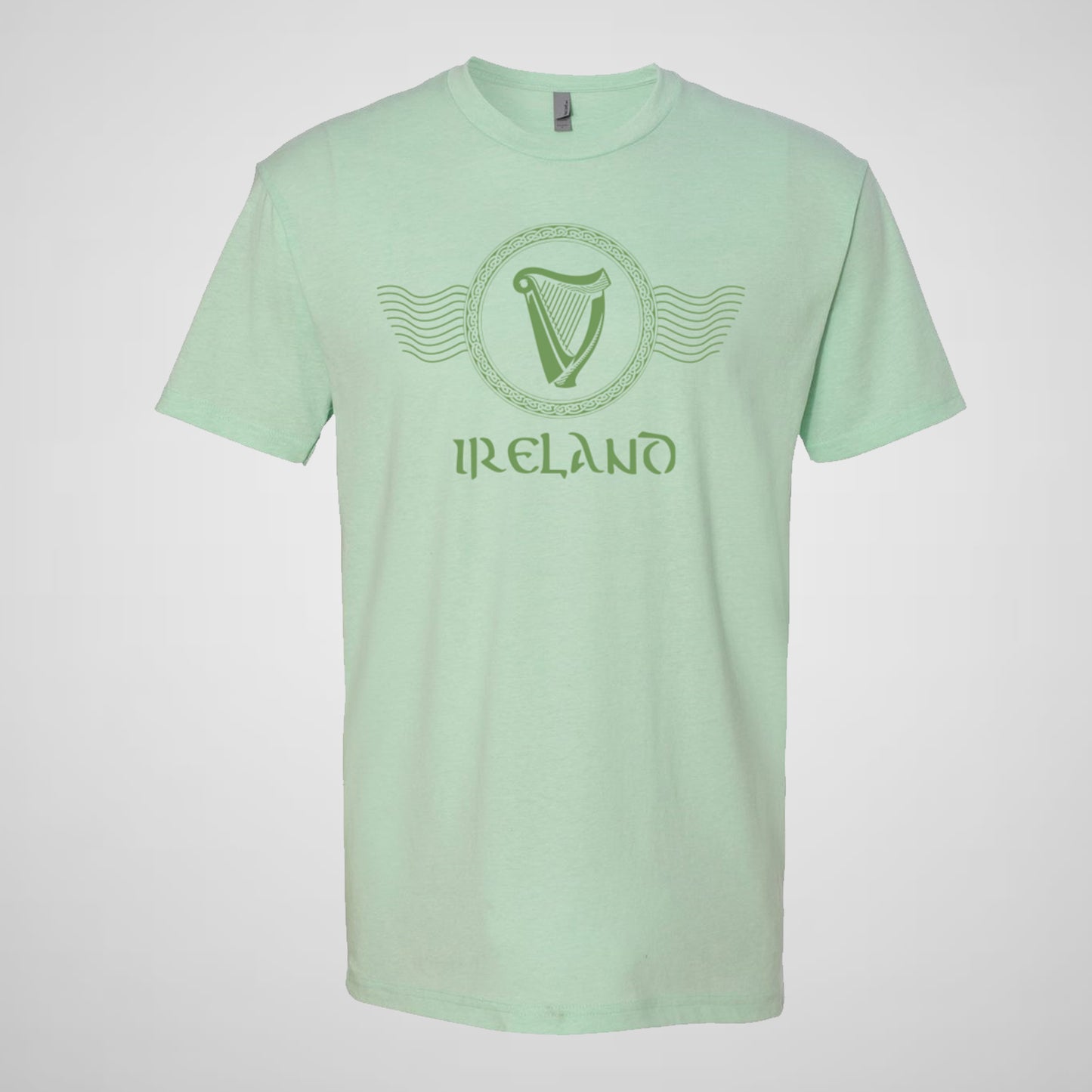 Ireland Harp - Men's Cotton/Poly Tee