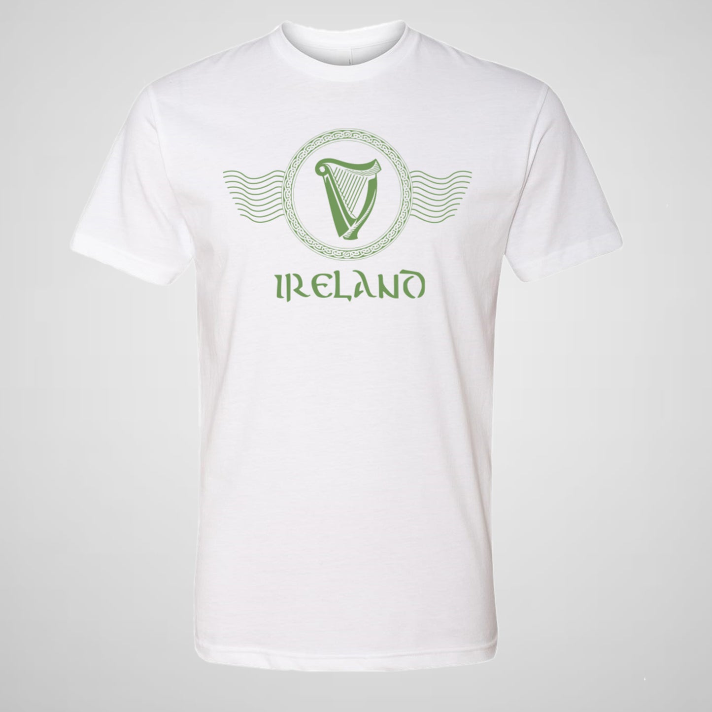 Ireland Harp - Men's Cotton/Poly Tee
