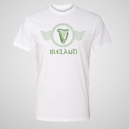 Ireland Harp - Men's Cotton/Poly Tee